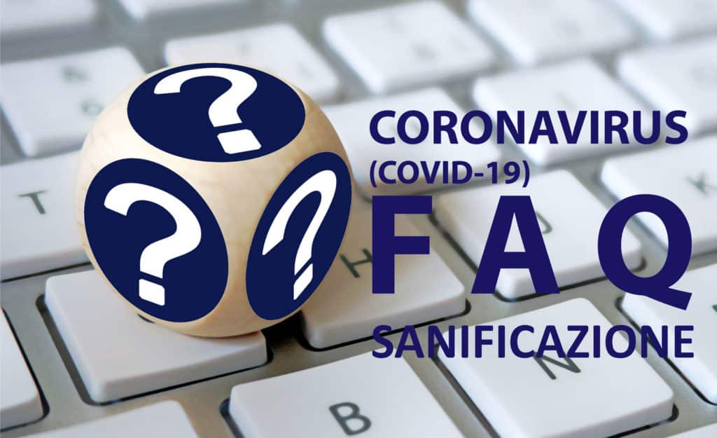 faq sanificazione disinfezione coronavirus