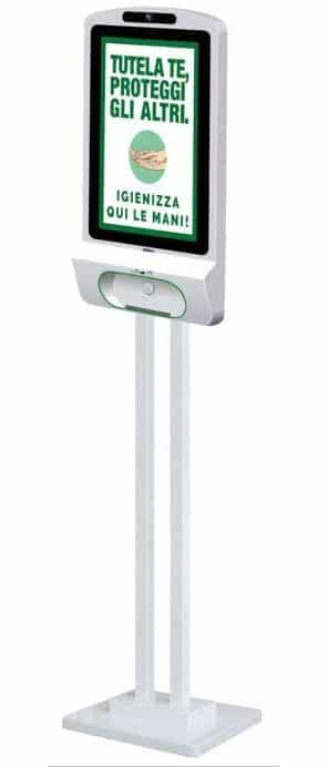 totem covid azienda